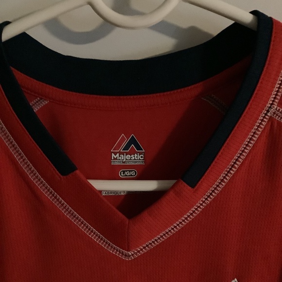 St Louis Cardinals MLB Warmup Jersey Mens Large - Picture 5 of 9